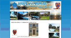 Desktop Screenshot of agence117-immo.com